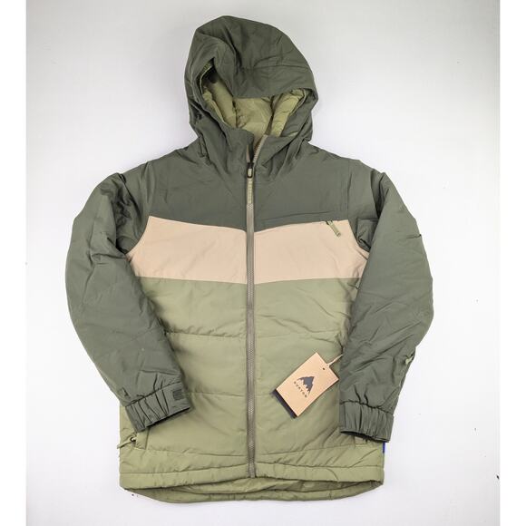 Burton Olive Green Ropedrop Winter Jacket